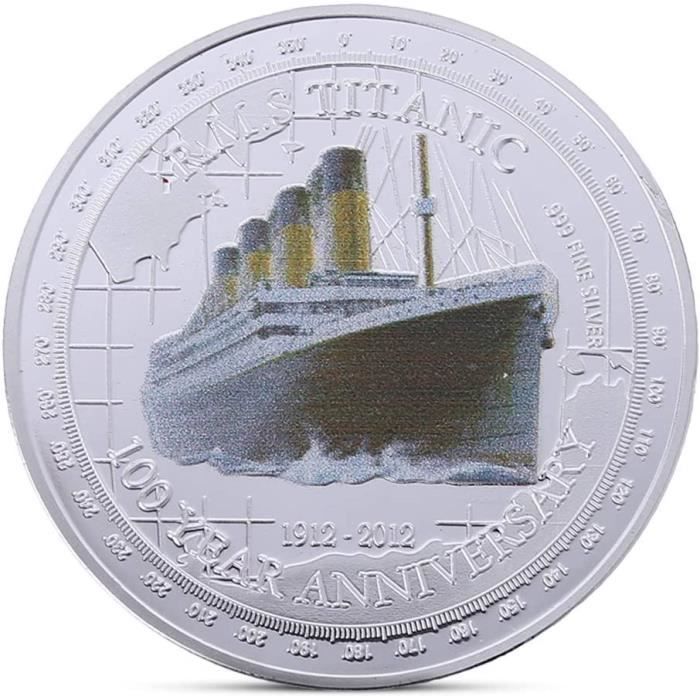Numismatique - Titanic Pièce Monnaie Je T Aime 100 Ans Anniversaire