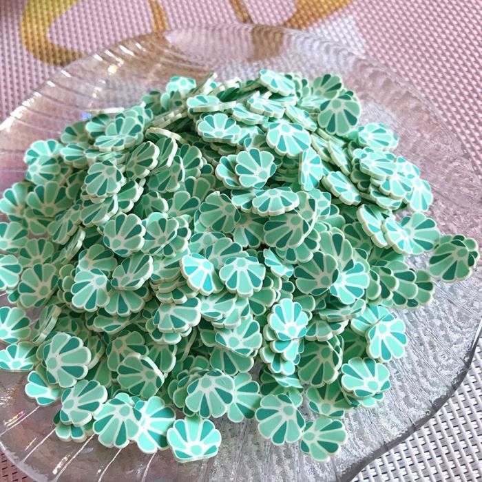 Lot De 12 Grilles/boîtes Pour Slime Fruits - En Argile Polymère Souple, 12 Couleurs, Idéal Résine, Bijoux, Décoration Ongles