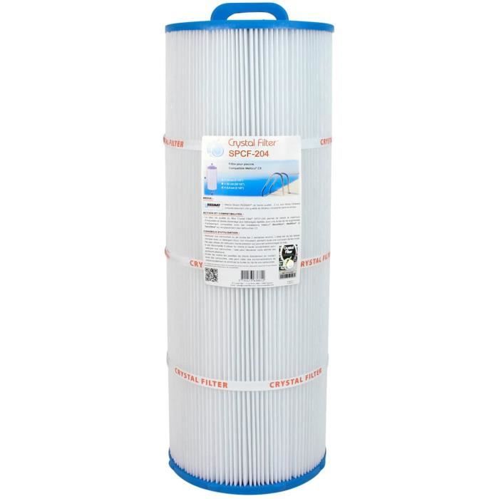 Filtres, pompes, accessoires de piscine Crystal Filter Filtre SPCF-204 Compatible Weltico® C5 6488