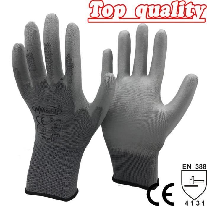 Gants De Travail En Nylon Taille 10 (12/240