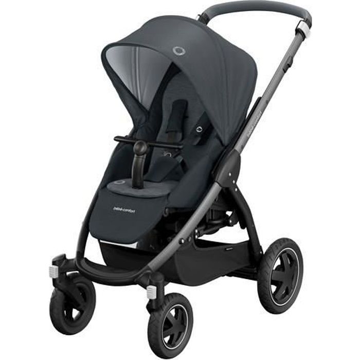 BEBE CONFORT Poussette citadine naissance Stella, 4 roues, Essential  Graphite - Cdiscount Puériculture & Eveil bébé