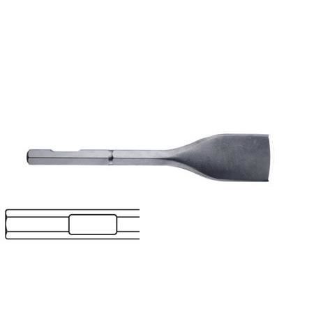 Bosch Burin bêche 6 pans Ø19mm Longueur 400mm Largeur 60mm 1618631001