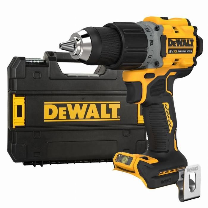 Perceuse visseuse 18V XR BRUSHLESS sans batterie ni chargeur + coffret T STAK DEWALT DCD800NT XJ