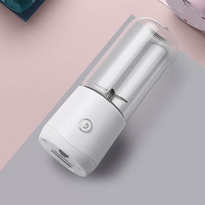 Mini Extracteur De Jus électrique Rechargeable - 380 Ml, 8 Lames, Multifonction Pour Fruits Et Légumes