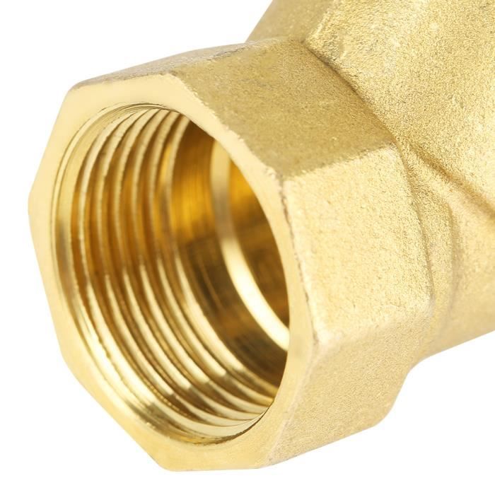 Raccord En Laiton 3/4" OD X 3/4" OD SAE à 45 Degrés - Pour Torche, Système Hydraulique Ou Pneumatique