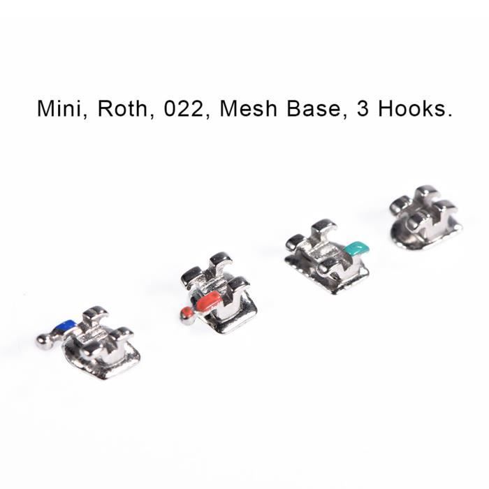 EBTOOLS Supports dentaires métalliques 10 paquets de supports d