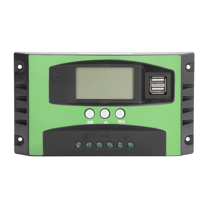 Contrôleur De Charge Solaire PWM 3A 6V/12V - Régulateur Portable Avec Indicateur LED