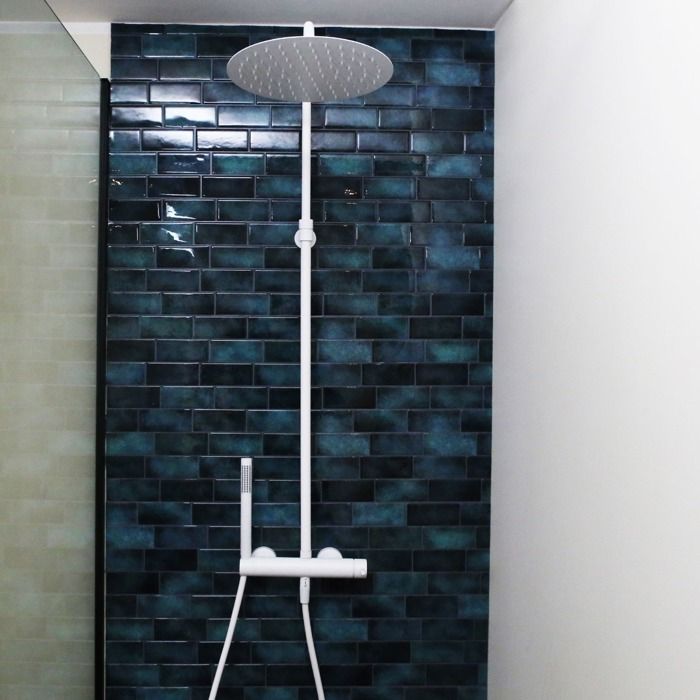 Luisa Colonne de douche avec Mitigeur Mécanique - Blanc - Essebagno