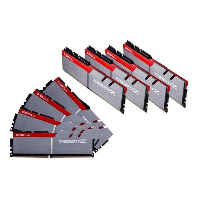 Vente Memoire PC GSKILL RAM PC4-24000 / DDR4 3000 Mhz F4-3000C14Q2-64GTZ - DDR4 Enhanced Performance Series - Trident Z pas cher