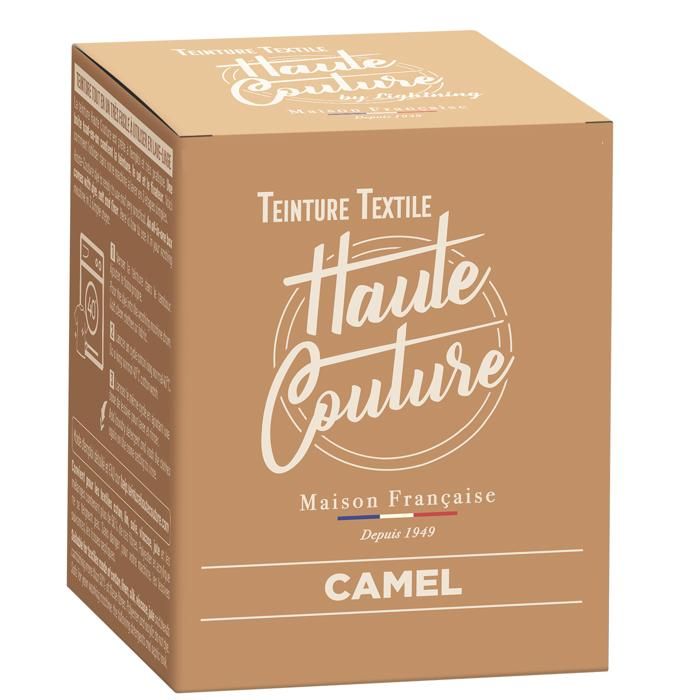 Teinture textile haute couture camel 350g