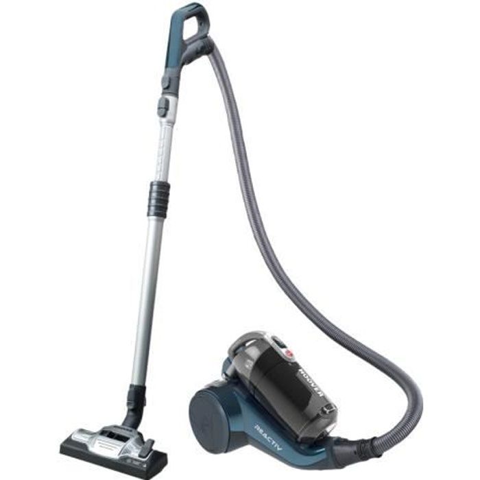 Hoover Reactiv RC60PET 011 Aspirateur traineau sans sac deep shiny blue