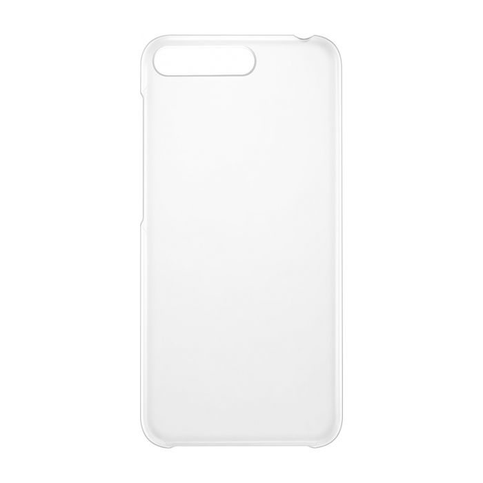 Coque semi rigide transparente pour Huawei Y6 2018