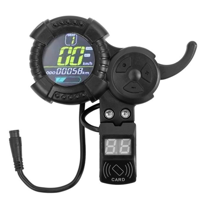 Compteur LCD H8 pour vélo électrique et trottinette électrique, écran LCD 5 broches on OnBuy
