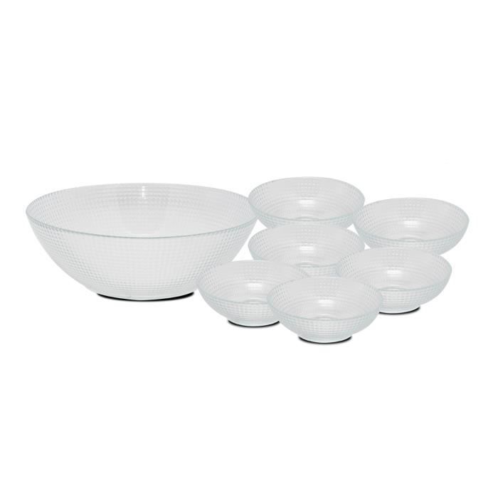 Lot De 4 Bols Mélangeurs En Verre Borosilicate Hearth & Hand Magnolia Transparent Imbricables