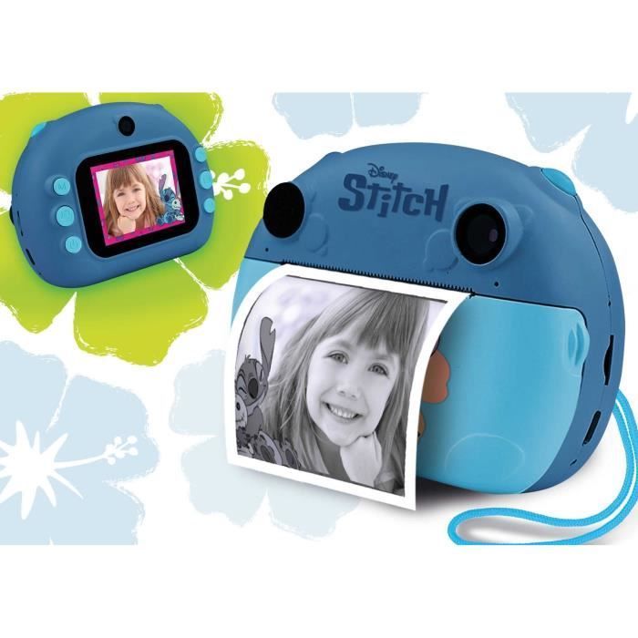 Appareil Photo Instantané - HI TECH - PRINT CAM - STITCH - Double objectif effets et cadres impression instantanée