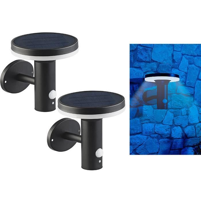 Lampe murale solaire à LED avec détecteur - Lunartec - WL-600.solar - 600lm - Noir Lampe murale solaire à LED avec détecteur - Lunartec - WL-600.solar - 600lm - Noir