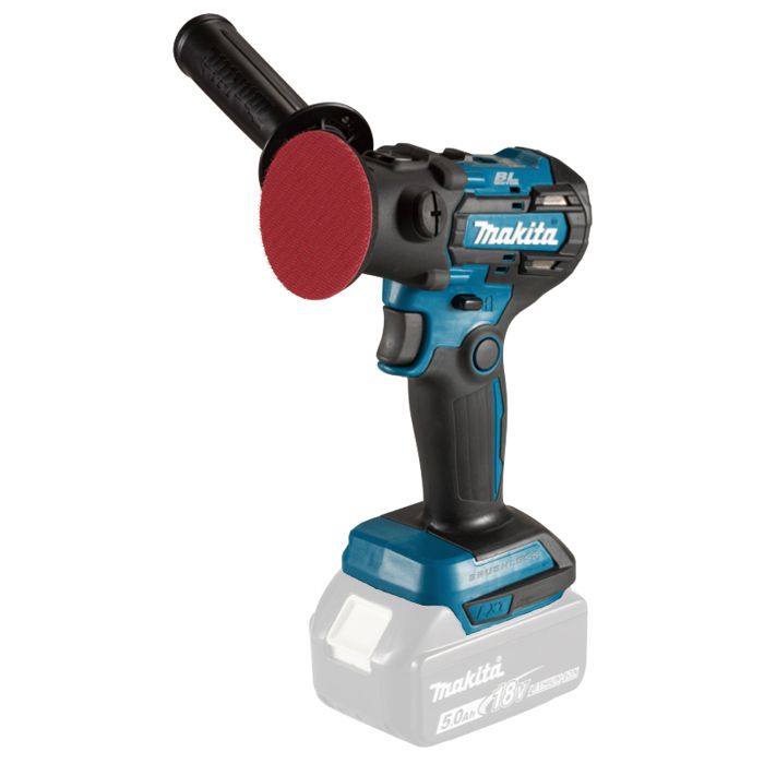 Ponceuse polisseuse sans fil 18V 75 mm MAKITA sans batterie DPV300ZJ