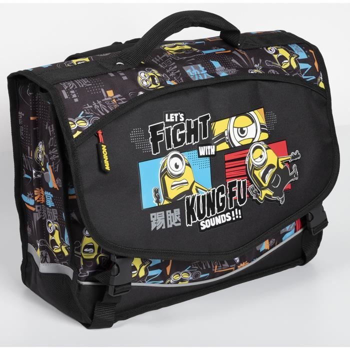 Chenstaruk Minions Despicable Me enfant /école Portefeuille avec compartiment /à jaune jaune Medium