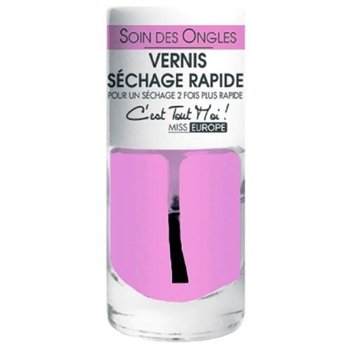 VERNIS A ONGLES SECHAGE RAPIDE - ROM ET COMPAGNIE