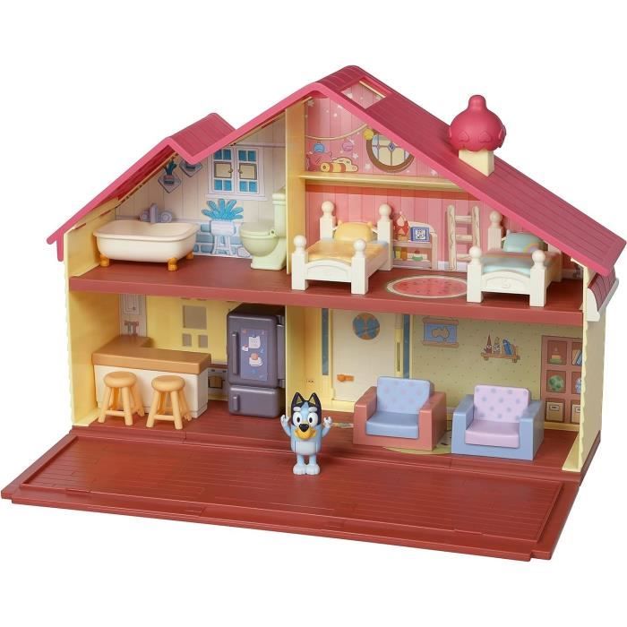 Bluey La maison de Bluey Figurin et maison Univers miniature Moose Toys