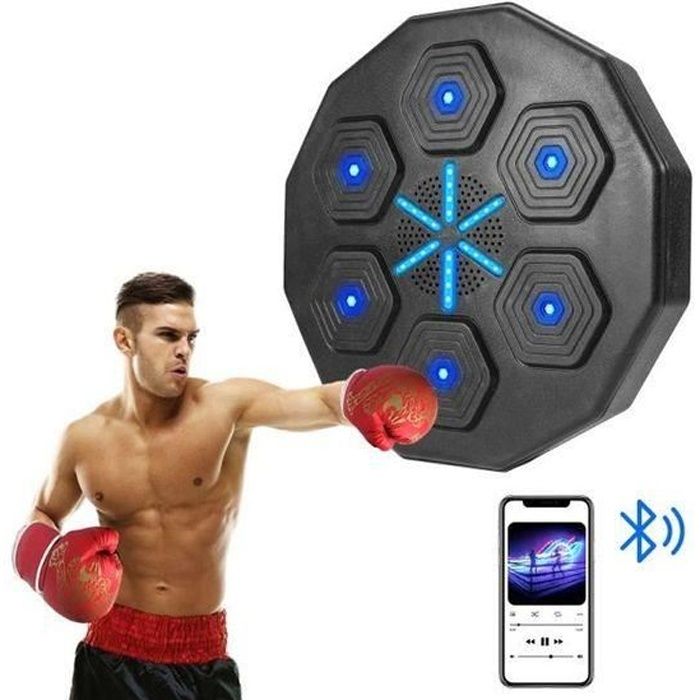 Music Boxing Machine For Adult Kids Lumière LED Rechargeable Bluetooth  Electronic Boxing Practice Boxing Machine Raction La Main Et Quipement De  Boxe