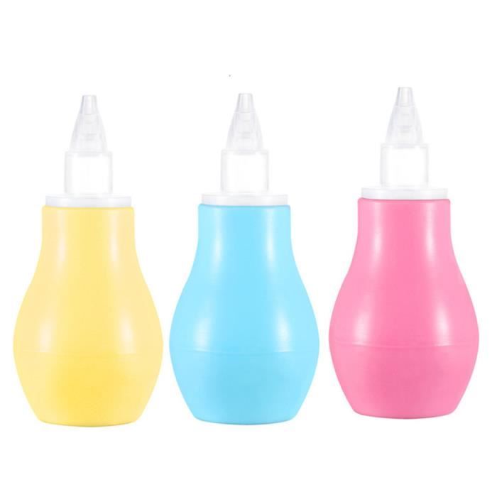 Aspirateur nasal en silicone pour bébé, type de pompe, nettoyeur
