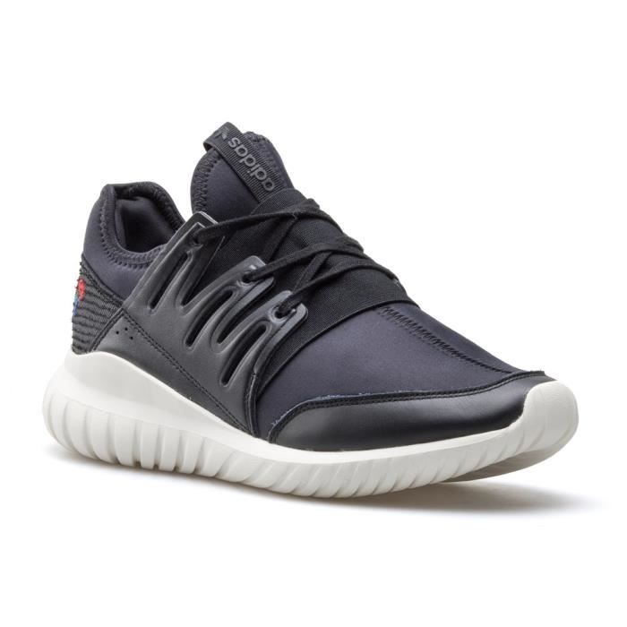 adidas tubular radial blanche
