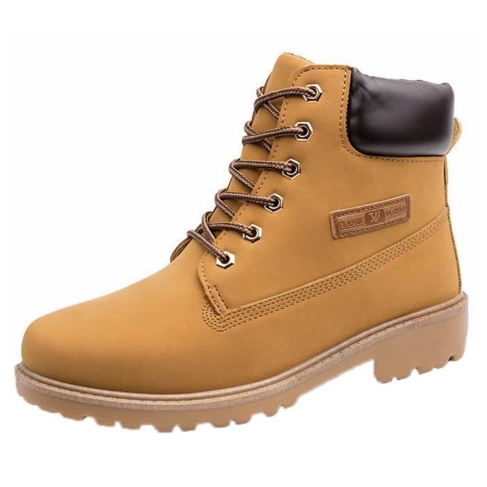 yellow bottes hiver