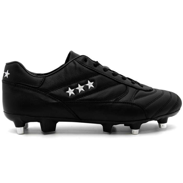 Chaussures De Football Pantofola Doro Laurel Lc Noir - PANTOFOLA DORO - Moulés - Sol souple - Mixte Chaussures De Football Pantofola Doro Laurel Lc Noir - PANTOFOLA DORO - Moulés - Sol souple - Mixte