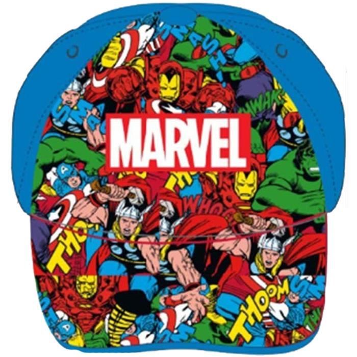 Marvel Avengers Casquette Pour Garçon, Chapeau Réglable, Design