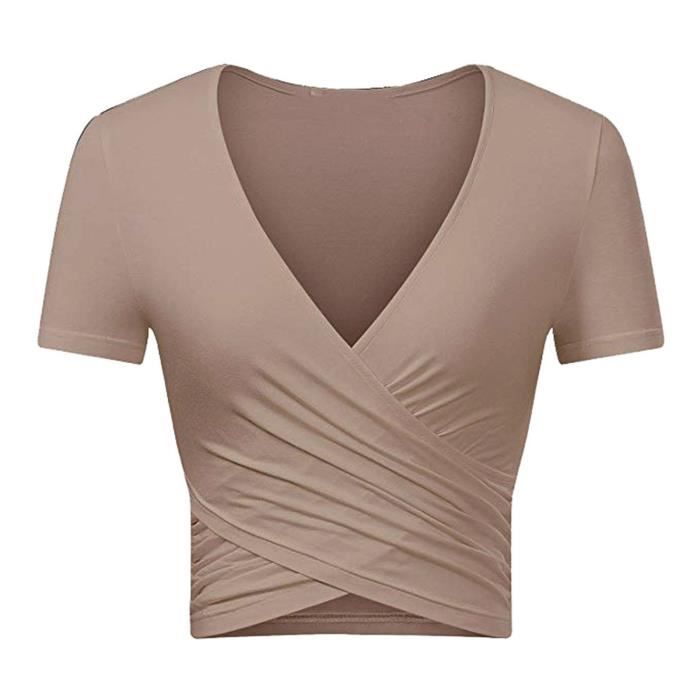 Haut Femme Col V Forever 21 - Imprimé Géométrique Bleu, Sans Manches, Taille S - Occasion Très Bon état