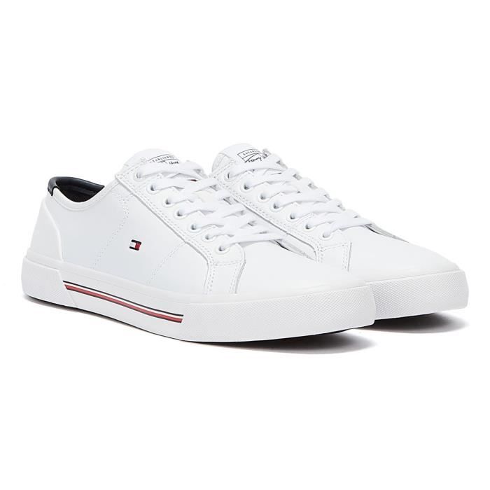 Baskets blanches tommy hilfiger outlet