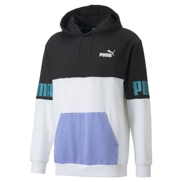 Sweatshirt à capuche Puma Power Colorblock TR - noir - XXL