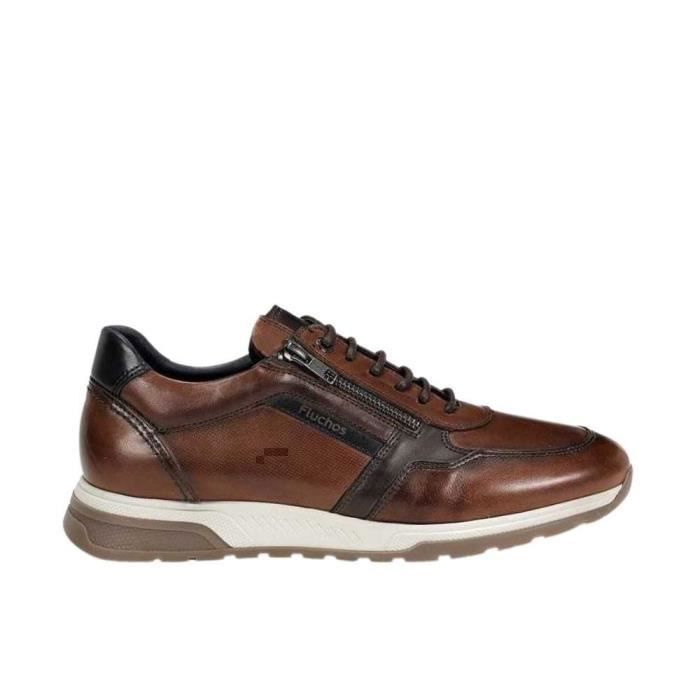 Chaussures Fluchos pour homme modèle Louis en cuir marron à lacets Marron Cdiscount Chaussures