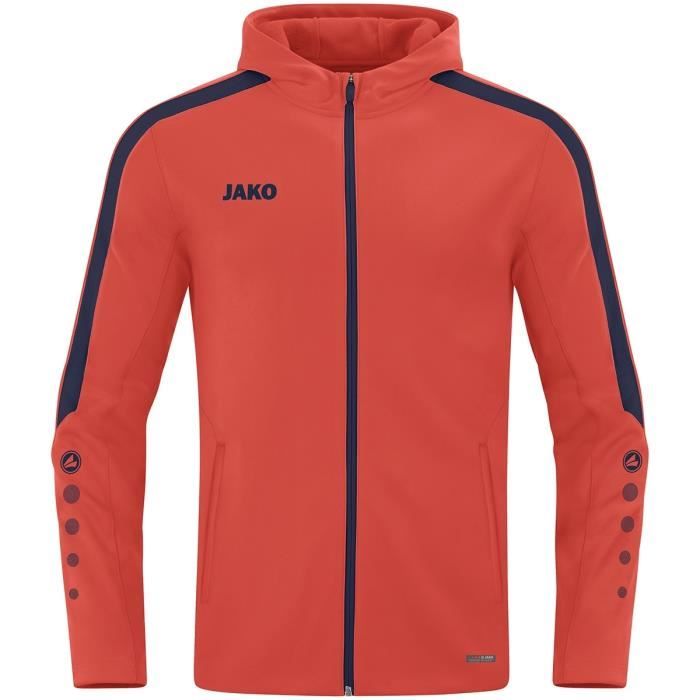JAKO Veste à capuche Power - Enfants - FC Aspelt (6823-100)