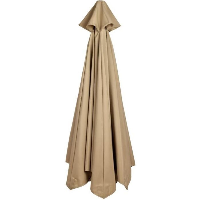 Parasol - MXZZAND - Remplacement - 300 cm - Fibre de Polyester - Sans Porte