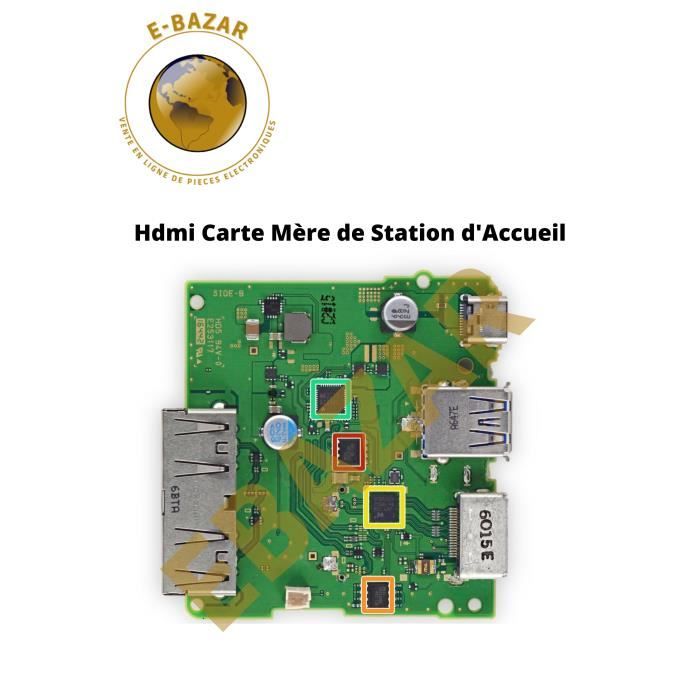 EBAZAR Hdmi Carte Mère de Station d'Accueil de Charge Hdmi dock pour Nintendo Switch