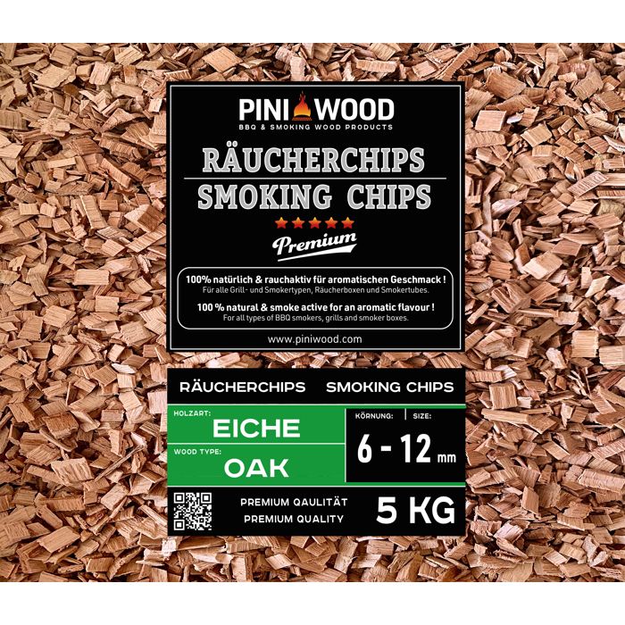 Pini 5 kg Copeaux de fumage en chêne 6-12 mm - Cdiscount Au quotidien