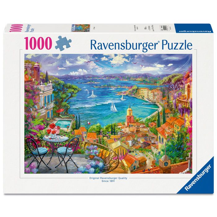 Puzzle 1000 pièces : Saint Tropez Ravensburger France - vue 2