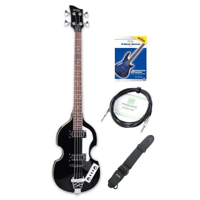 Rocktile VB-2 Black Magic Vintage Beatbass : La Basse Électrique Noire Parfaite pour Débutants (Test & Avis)