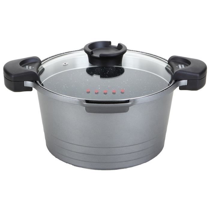 Cuiseur Vapeur Presto Tescoma 24 Cm - Inox, Compatible Lave-vaisselle, Pour Casseroles De 14 à 23 Cm - Garantie 3 Ans