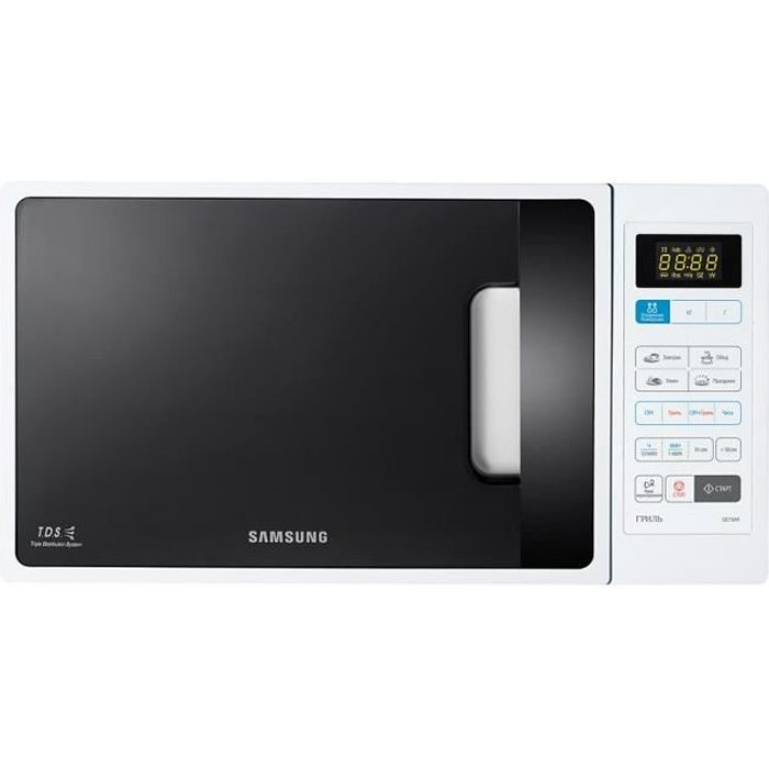 Samsung GE73A, Comptoir, Micro-ondes grill, 20 L, 750 W, boutons, Blanc