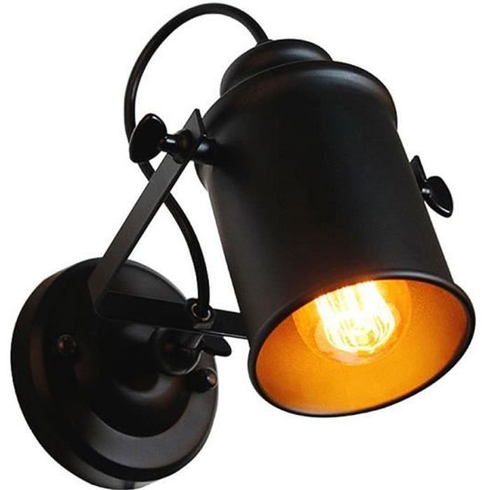 Industrial style Métal Mur Lampe Rustique DEL Spot lumière éclairage rétro vintage