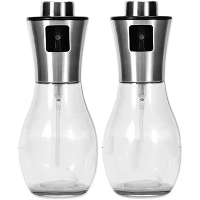 Flacon Pulvérisateur D'Huile D'Olive En Verre 170g - Distribueur à Contrôle Des Portions Pour Cuisine | Buse Fine Vaporisation - 8