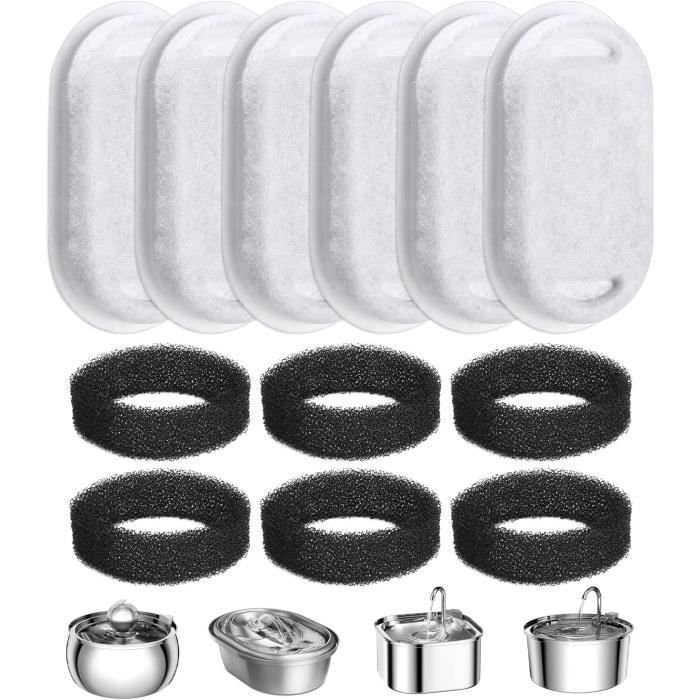Lot De 3 Filtres à Cartouche Pour Aspirateur Kärcher WD1, WD2, WD3, MV2, MV3 - Compatible Aspiration Sèche/humide
