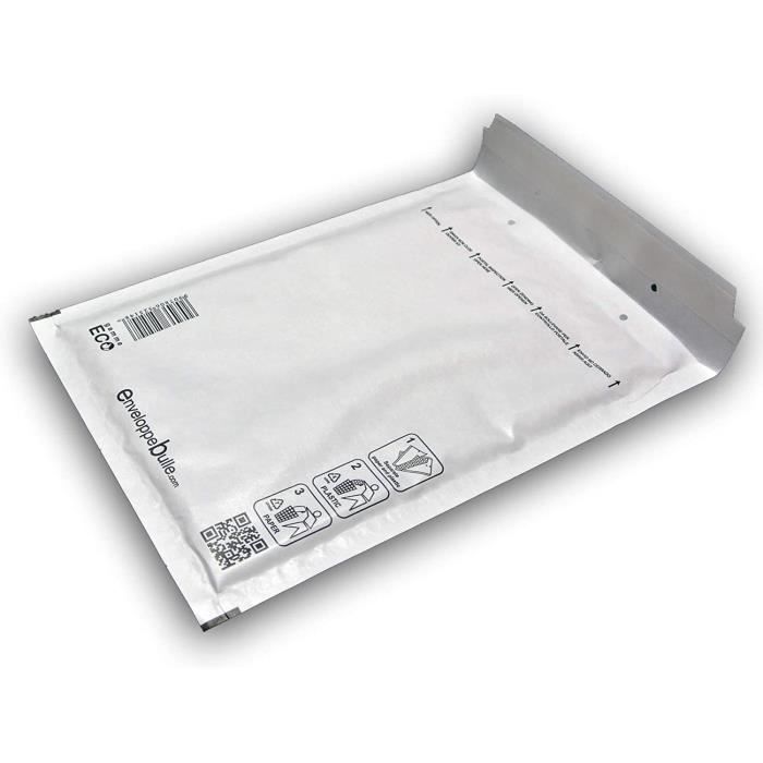 Lot De 200 Enveloppes à Bulles Versando Format I9/J9 - Dimensions Int. 300x445 Mm, Ext. 320x455 Mm - Pour Envois A3, Protection Optimale - 3