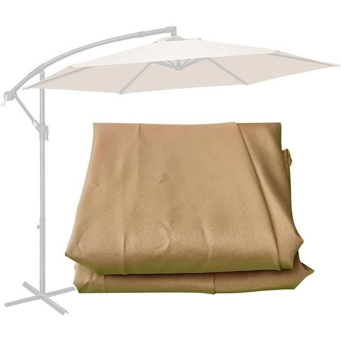 Couvercle De Protection Pour Bout De Parasol - Plastique Noir - Remplacement Simple Et Rapide