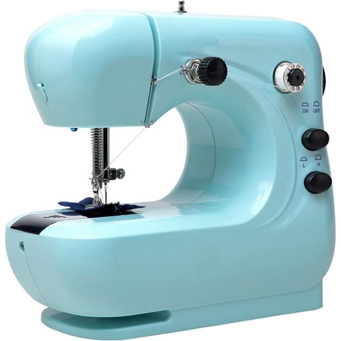 Machine à Coudre Portable Mini - Électrique, Facile à Utiliser - Idéale Pour Dépannage, Tissus, Vêtements, Voyages - Avec Accessoires