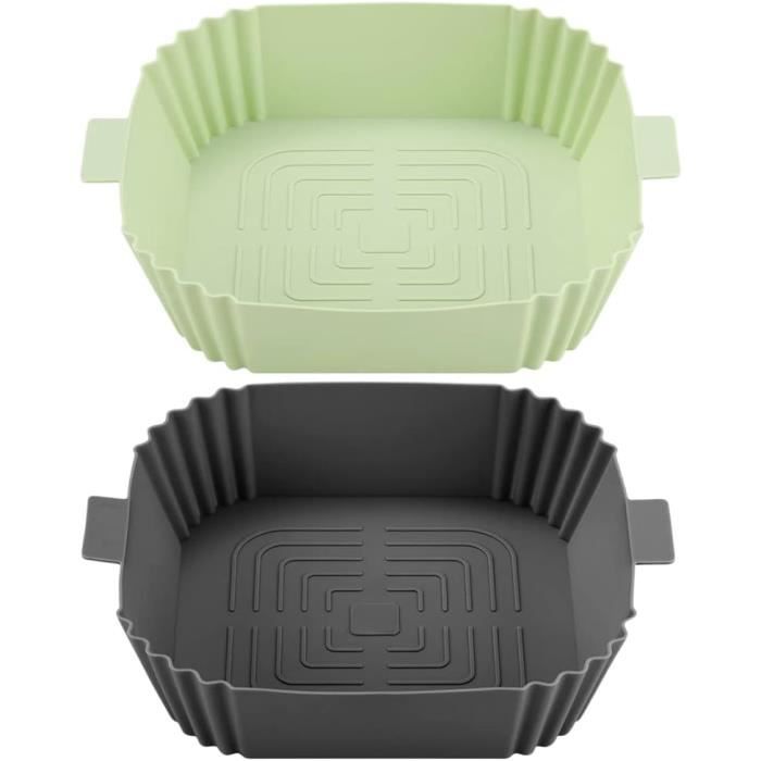 Plat De Cuisson En Silicone Pour Friteuse À Air, Doublure De Friteuse À