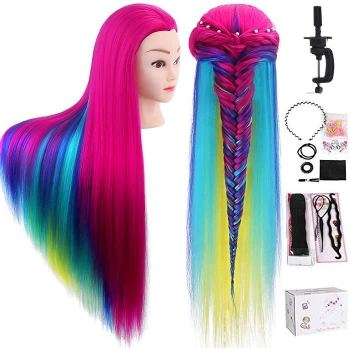 JAMARA Emma Beauty – Lot De 8 Têtes à Coiffer Avec Accessoires – Jeu De Rôle Créatif Dès 3 Ans